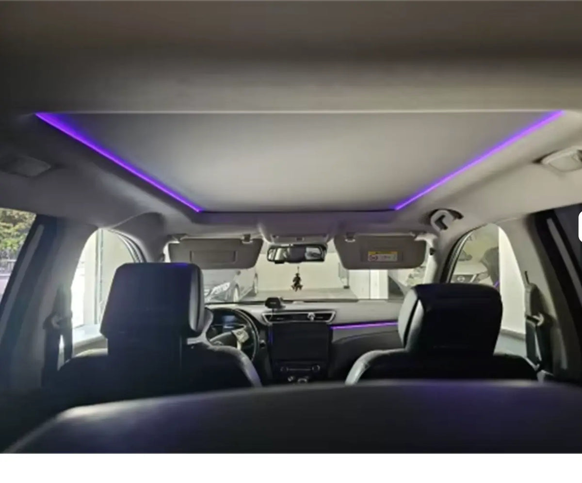 USB RGB LED Roof Shade Light Strip | Tesla Glass Roof Ambient Lighting