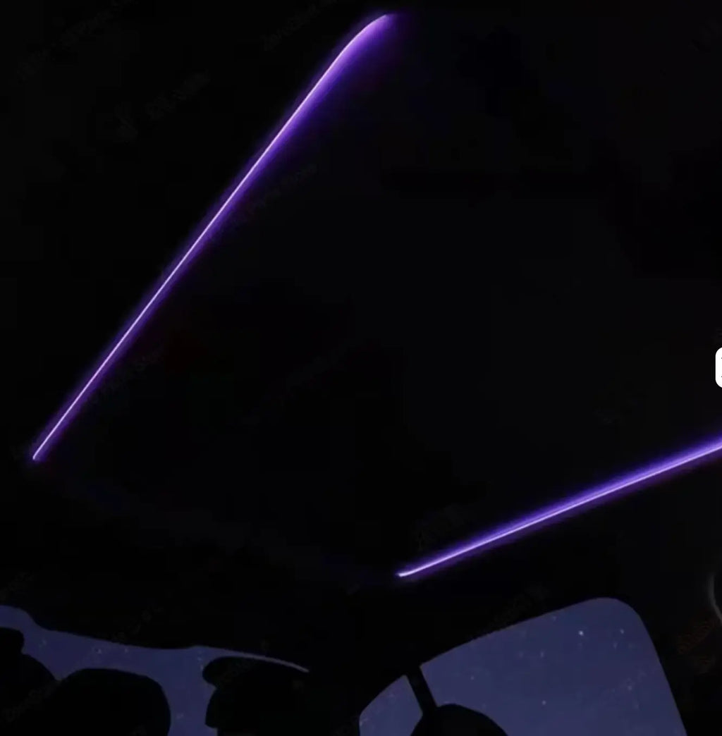 USB RGB LED Roof Shade Light Strip | Tesla Glass Roof Ambient Lighting