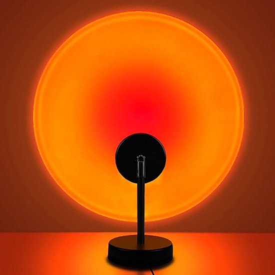 Sunset Lamp – Cozy Room Decor – Tiktok Viral Aesthetic Light – Bedroom Ambient Lighting
